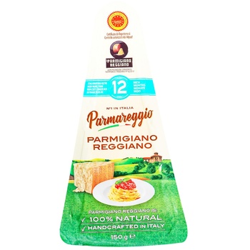 Сыр Parmigiano Reggiano 12 месяцев 150г - купить, цены на BONUS - фото 1