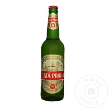 Bere blonda Zlata Praha 0,5l - cumpărați, prețuri pentru BONUS - foto 1