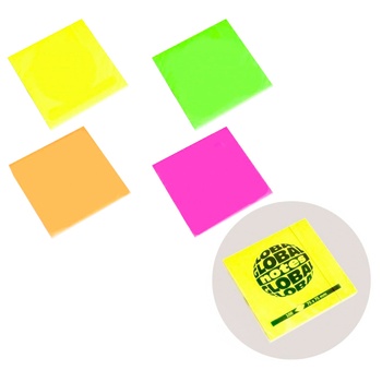 Hartie pentru notite Info neon galben 75*75mm 100 file - cumpărați, prețuri pentru BONUS - foto 3