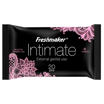 Șervețele Freshmaker Intimo umede 20buc - cumpărați, prețuri pentru BONUS - foto 3