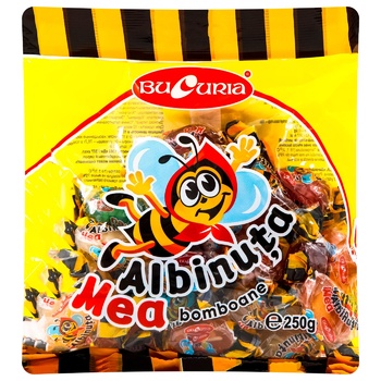 Bomboane jeleu Bucuria Albinuta Mea 250g - cumpărați, prețuri pentru BONUS - foto 1