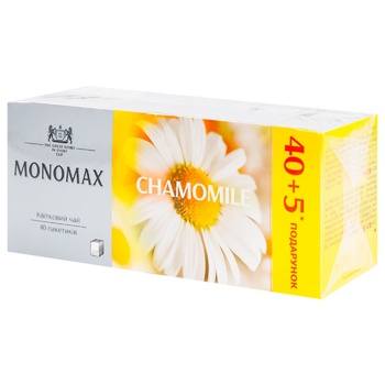 Ceai de flori Monomaх Chamomile in plicuri 1.5g*45buc - cumpărați, prețuri pentru BONUS - foto 1