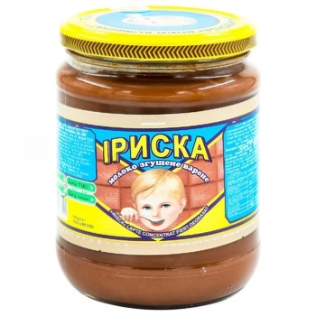 Сгущенное молоко Ириска варёное 530г - купить, цены на BONUS - фото 1