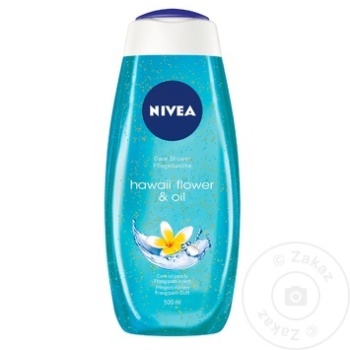 Gel de dus Nivea Hawaii Fower & Oil 500ml - cumpărați, prețuri pentru BONUS - foto 1