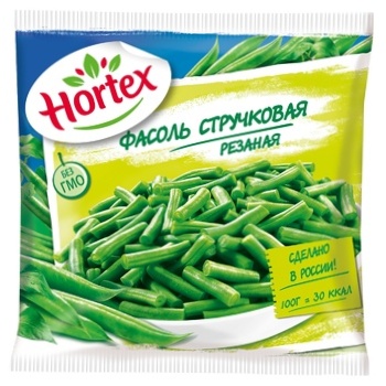 Стручковая фасоль Hortex зеленая 400г - купить, цены на BONUS - фото 1