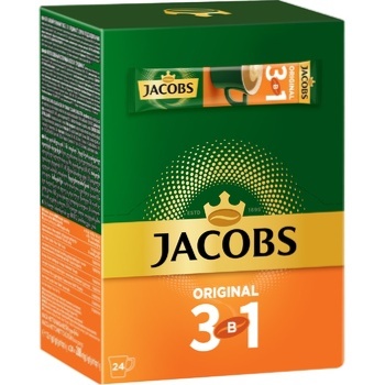 Кофе растворимый Jacobs Monarch 3в1 12г - купить, цены на BONUS - фото 1