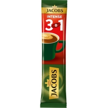 Кофе растворимый Jacobs Intens 3в1 12г - купить, цены на BONUS - фото 1