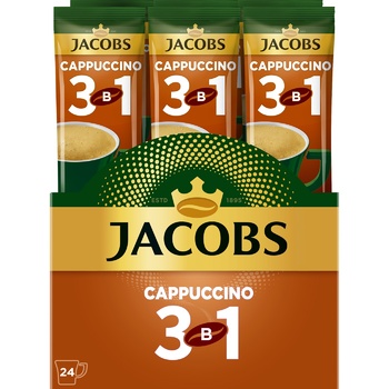 Напиток кофейный Jacobs 3в1 Каппучино 24x12,5г - купить, цены на METRO - фото 2