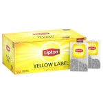 Ceai Lipton Yellow Label negru in plicuri 50x2g