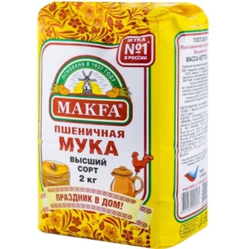 Faina de grau Makfa 2kg - cumpărați, prețuri pentru BONUS - foto 1