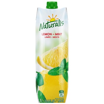 Bautură Naturalis Lamâie și menta 1l - cumpărați, prețuri pentru BONUS - foto 1