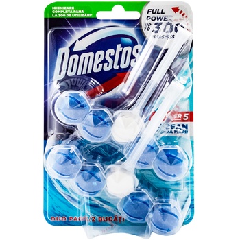 Блок для унитаза Domestos Ocean 55г 2шт - купить, цены на BONUS - фото 1