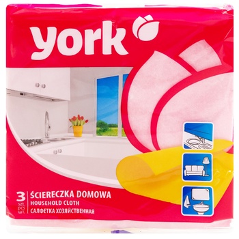 Laveta York viscoza 3buc - cumpărați, prețuri pentru BONUS - foto 4