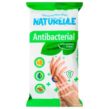 Servetele Naturelle antibacteriene 15buc - cumpărați, prețuri pentru METRO - foto 1