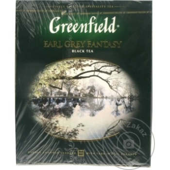 Ceai negru Greenfield Earl Grey in plicuri 2g*100buc - cumpărați, prețuri pentru BONUS - foto 1