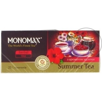 Чай Monomah травяной в пакетиках Summer Tea 25x1,5г - купить, цены на BONUS - фото 3