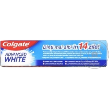 Pasta de dinti Colgate Advanced Whitening 50ml - cumpărați, prețuri pentru BONUS - foto 2